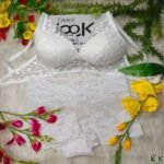 6 pieces laise padded pushup bra & matching net panty - Image 7