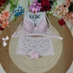 6 pieces laise padded pushup bra & matching net panty - pic - Image 7